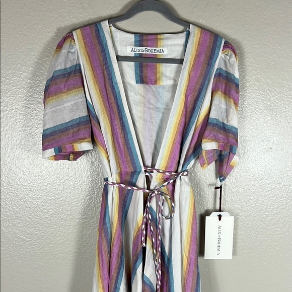 Alix of Bohemia Lola Sunset Wrap Dress - Picture 5 of 11